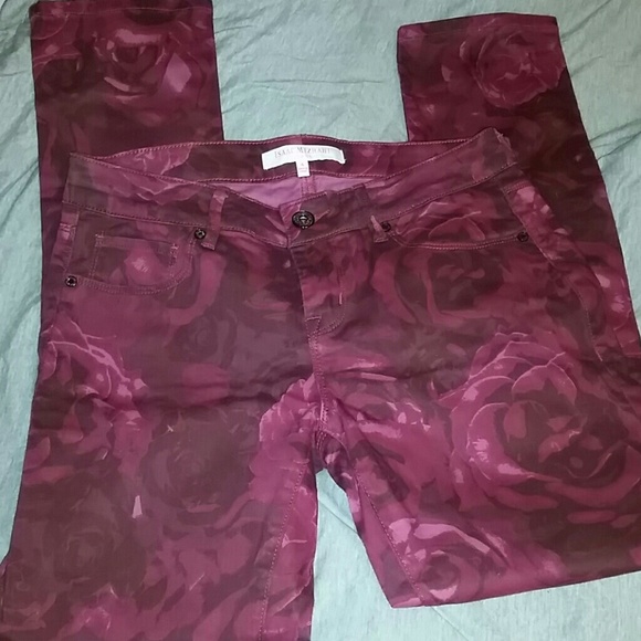 Isaac Mizrahi Flower Jeans, NWOT - Picture 3 of 7